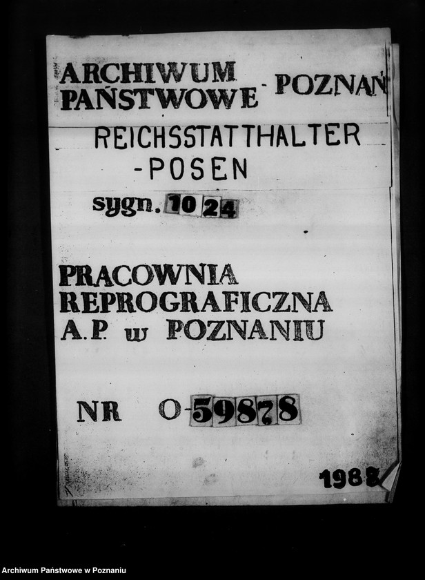 Obraz 1 z jednostki "Personalakten der Landräte und deren Vertreter"