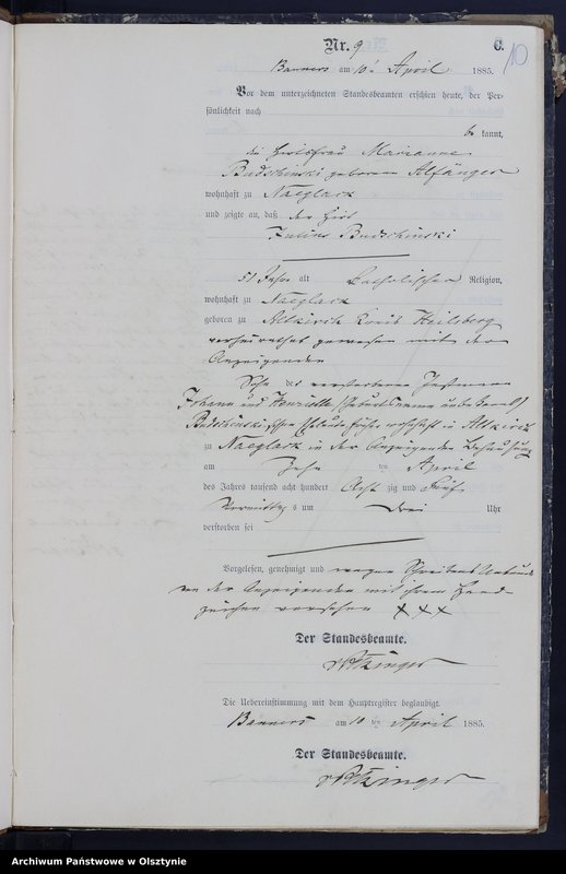 image.from.unit.number "Sterbe-Neben-Register Nr 1 - 32"