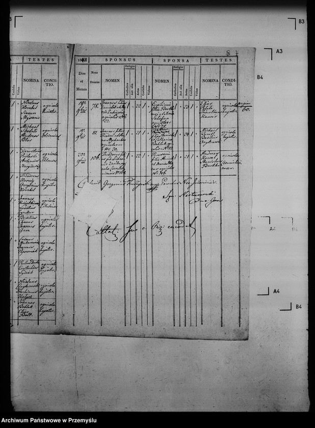 Obraz 11 z jednostki "[Kopie ksiąg metrykalnych parafii Jazów Nowy z filią Cetula (dekanat Jaworów)]"