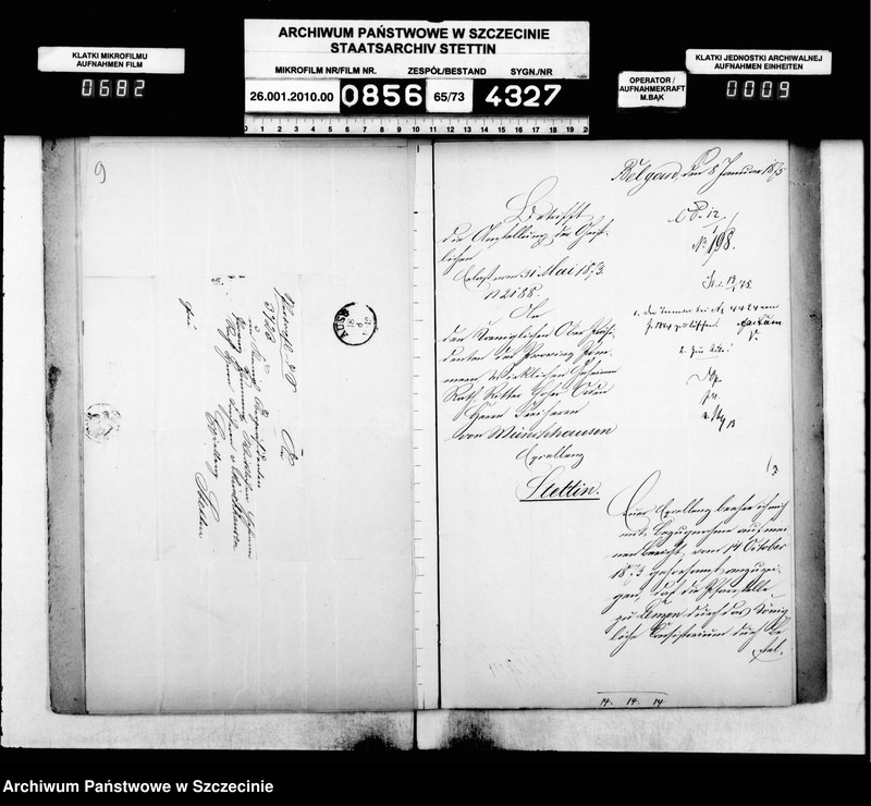 image.from.unit.number "Kontrolle über die Anstellung der Geistlichen in Folge des Gesetzes vom 11. Mai 1873 im Kreise Belgard"