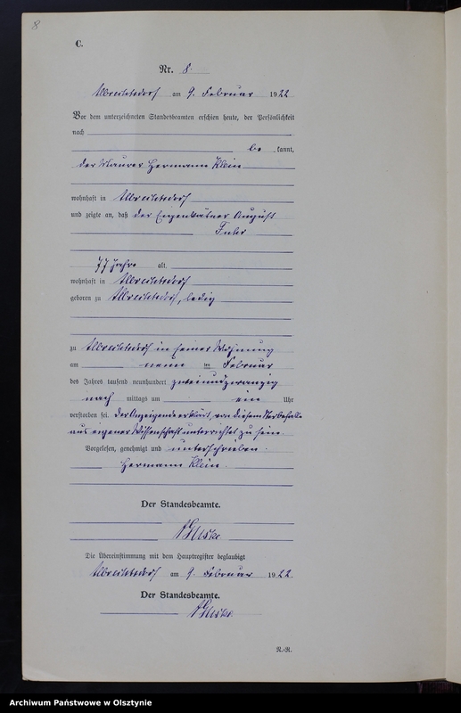 image.from.unit.number "Sterbe-Neben-Register Nr 1 - 24 [ Księga zgonów - wtóropis ]"