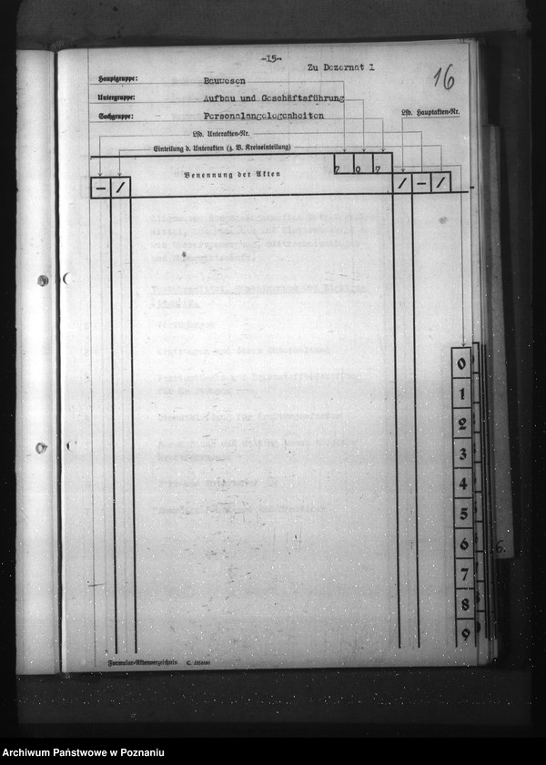 Obraz 20 z jednostki "Registratur- Hochbau"