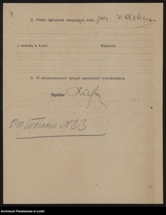 Obraz 6 z jednostki "Icek Zylberger – sprzedaż mięsa i wnętrzności bydlęcych"