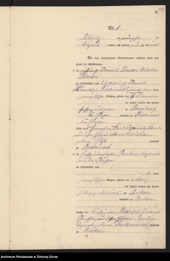 Obraz 17 z jednostki "Heiraths-Haupt-Register"