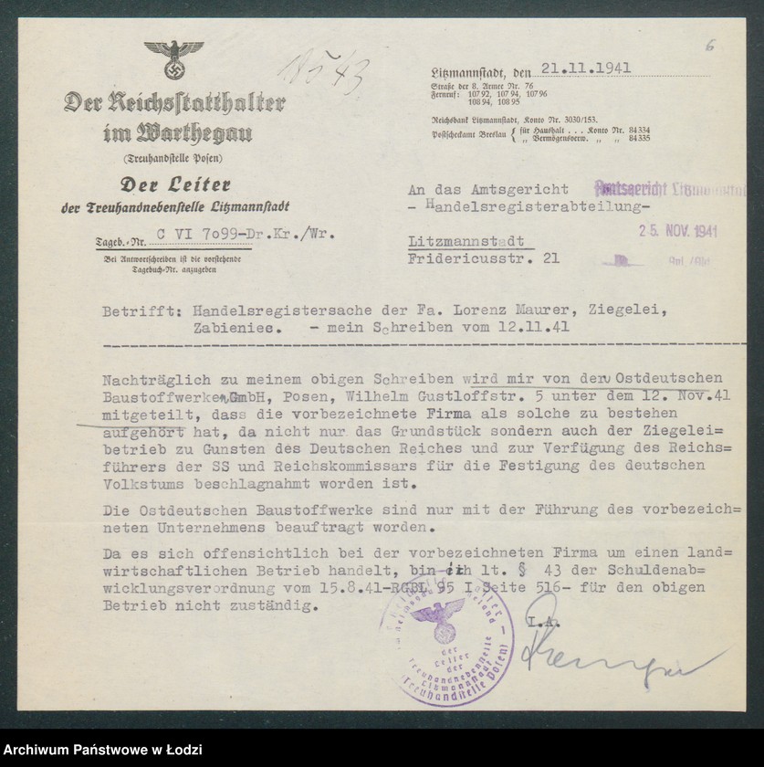 Obraz 8 z jednostki "Lorenc Maurer – cegielnia ręczna Łódź – Źabieniec"