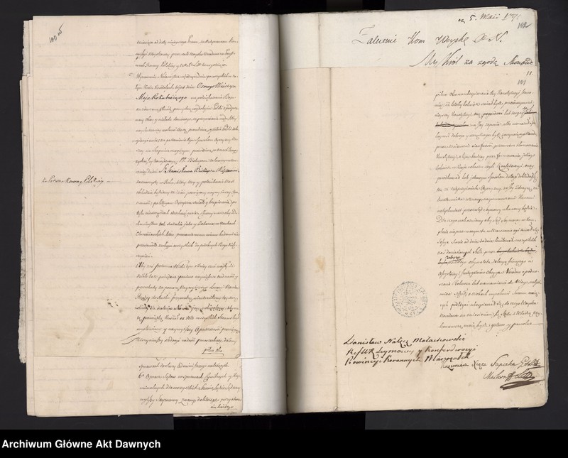 Obraz 11 z kolekcji "Oryginalne rękopisy Konstytucji 3 maja"