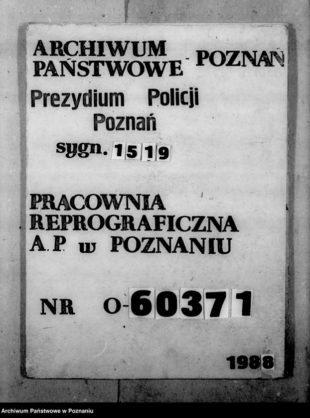Obraz 1 z jednostki "Nazwiska 15 urzędników, ubiegających się o zatrudnienie w Kraju Warty"