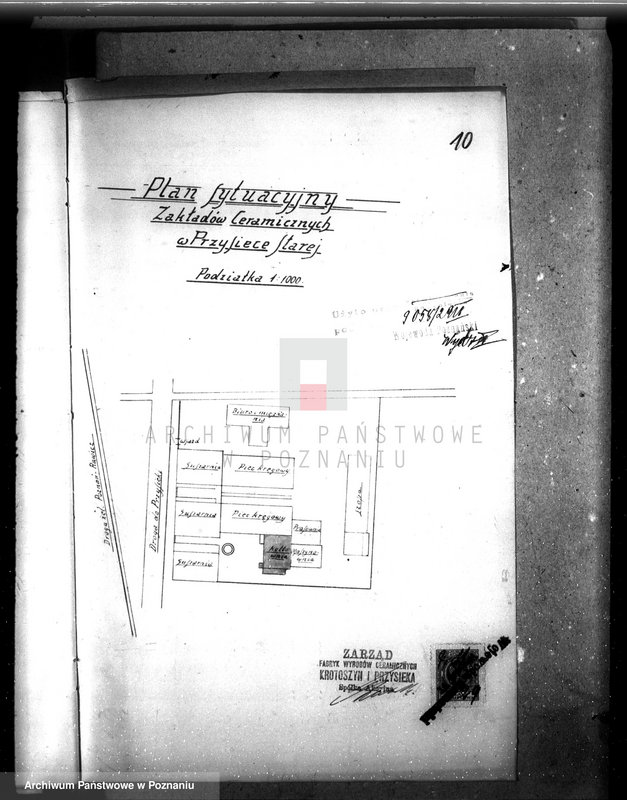 Obraz 15 z jednostki "Fabryka wyrobów ceramicznych Przysieka Stara pow kościański n woj. kotła 6380"