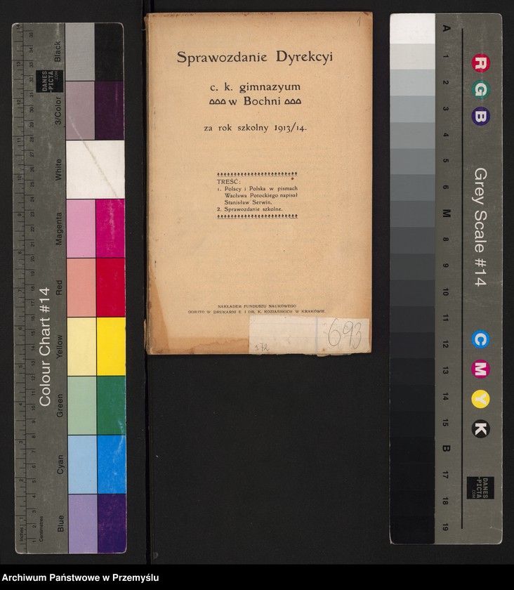 image.from.unit.number "Sprawozdanie Dyrekcji c.k. Gimnazjum w Bochni za rok szkolny 1913/14"