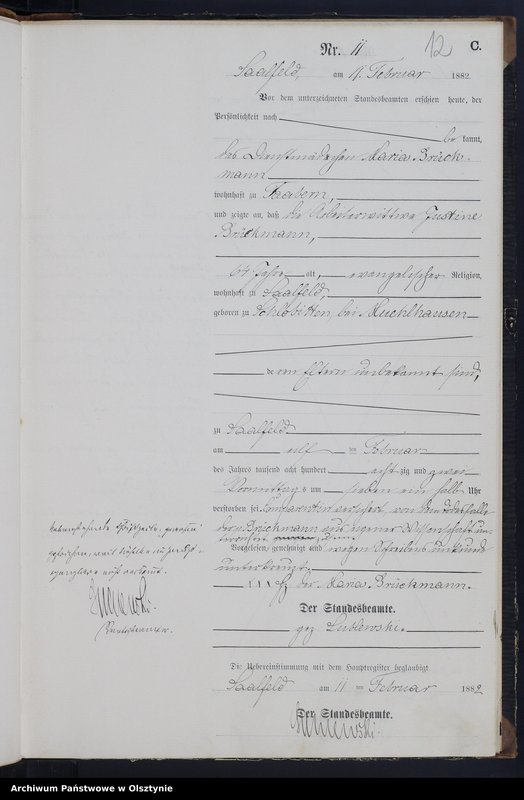 image.from.unit.number "Sterbe-Neben-Register Nr 1 - 84"