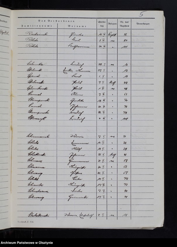 image.from.unit.number "Sterbe-Neben-Register Nr 1 - 107"