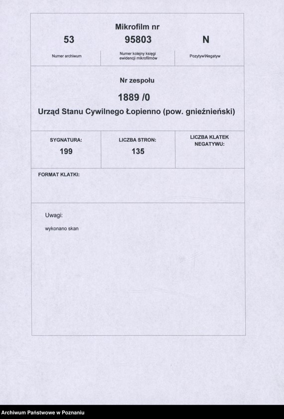 Obraz 2 z jednostki "Geburts-Nebenregister"
