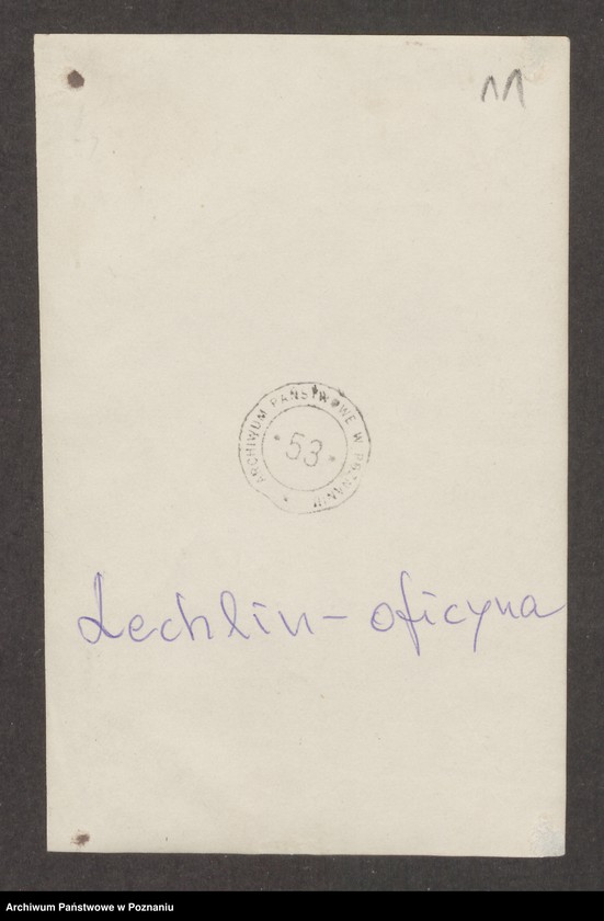 Obraz 14 z jednostki "Szkic i fotografie pałacu w Lechlinie"