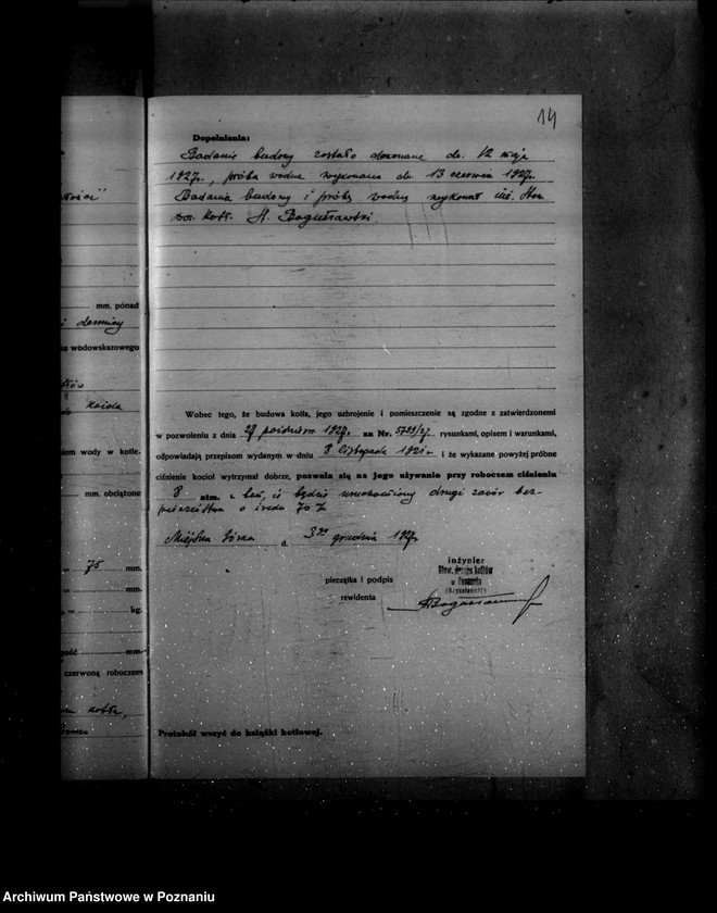 Obraz 18 z jednostki "Cukrownia w Miejskiej Górce nr woj. kotła 2644"