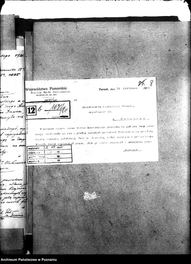 Obraz 12 z jednostki "[Subwencje państwowe na budowę dróg w celu zatrudniania bezrobotnych pow. Świecie]"