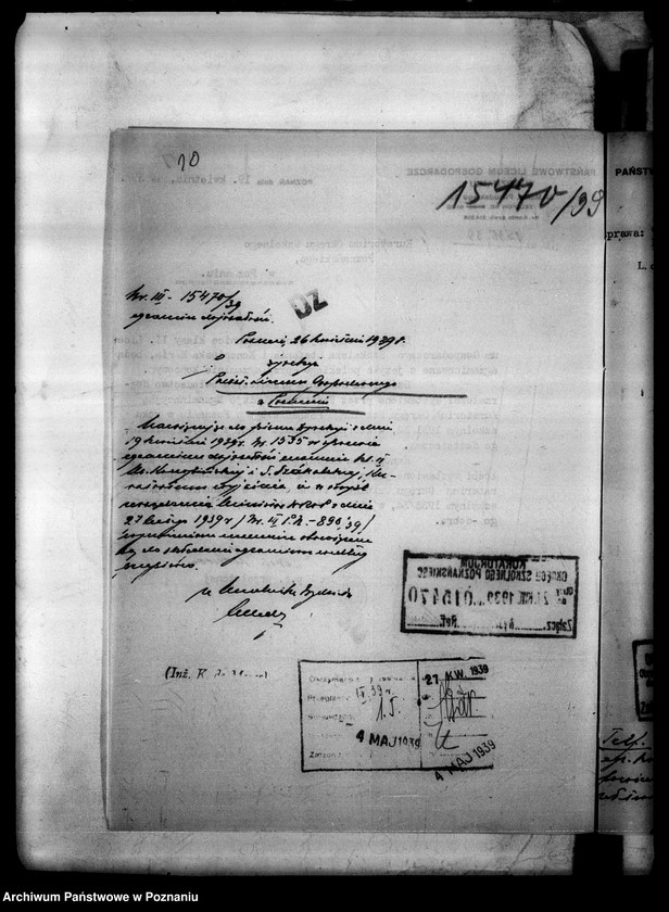 Obraz 14 z jednostki "Państwowe Liceum Gospodarcze- Poznań [lista uczennic klasy II. lic.]"