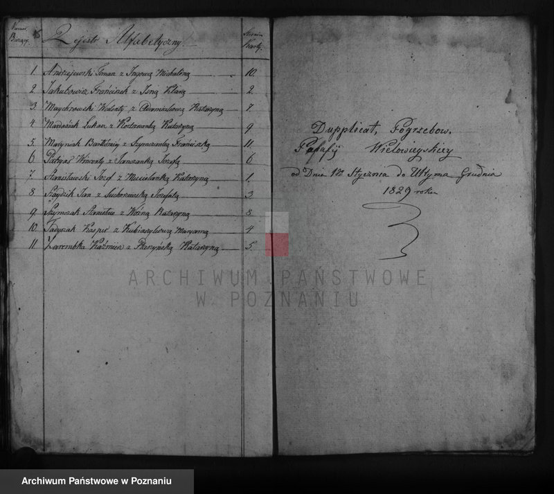 image.from.unit.number "Księga zaślubionych, urodzeń i zgonów"