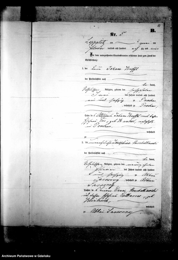 image.from.unit.number "Księga małżeństw"