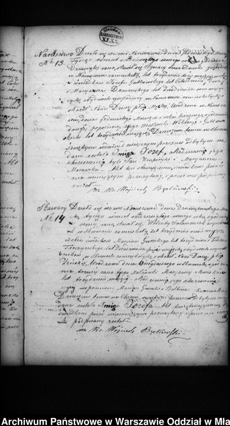 image.from.unit.number "Akta urodzeń, mnałżeństw, zgonów"