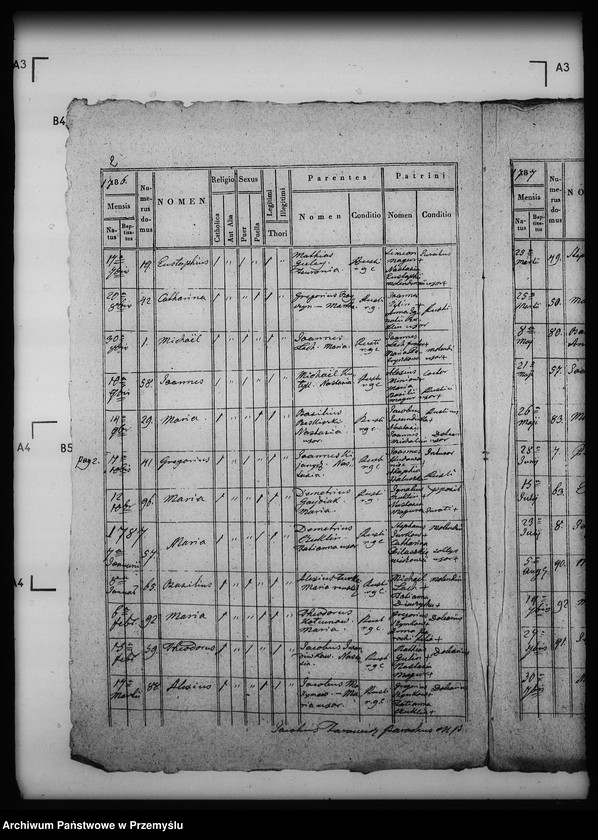 Obraz 6 z jednostki "[Kopie ksiąg metrykalnych parafii Modrycz z filią Solec (dekanat Drohobycz)]"