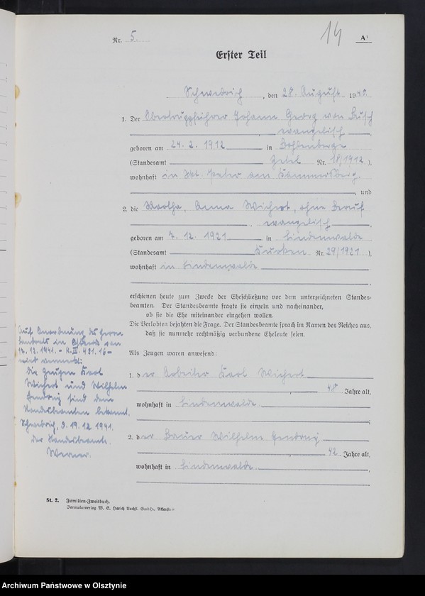 image.from.unit.number "Familien-Zwietbuch Nr 1 - 9"