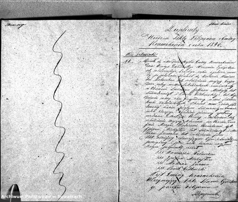 image.from.unit.number "Duplicaty Urodzonych Zaślubionych i Zmarłych Sekty Filiponów z Gminy Krasnohruda z 1846 r."