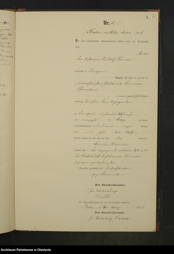 image.from.unit.number "Geburts-Neben-Register Nr 1 - 39"