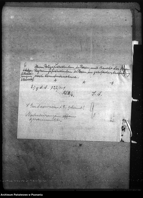 Obraz 11 z jednostki "Übernahme der für die Ordnungspolizei und Staatliche Kriminalpolizei erforderlichen Dienstgebäude und Dienstgrundstücke Allgemeines."