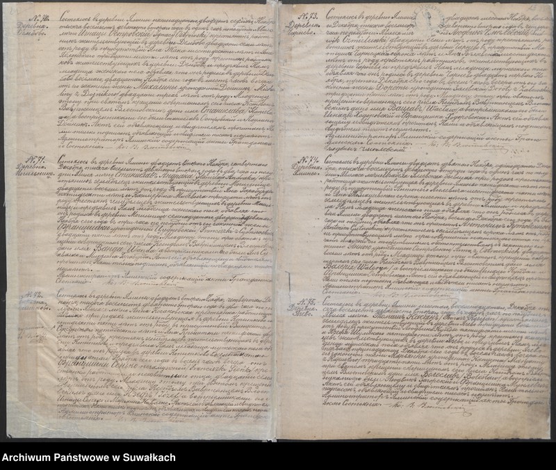 image.from.unit.number "Unikat Akta urodzenia parafii rzymskokatolickiej Jaminy od 1892 r. do 1903 r."
