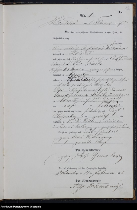 image.from.unit.number "Sterbe-Neben-Register Nr 1 - 78"