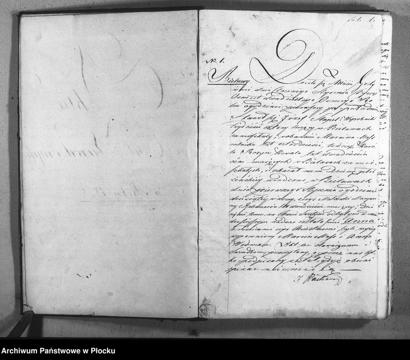 Obraz z jednostki "Akta urodzeń, małżeństw i zgonów"