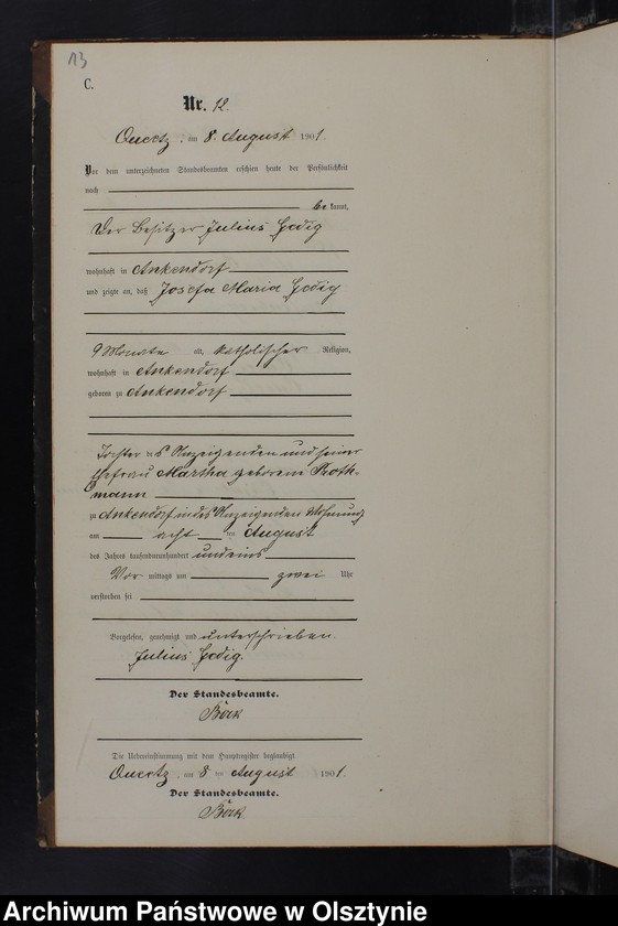 image.from.unit.number "Sterbe-Neben-Register Nr 1 - 17"