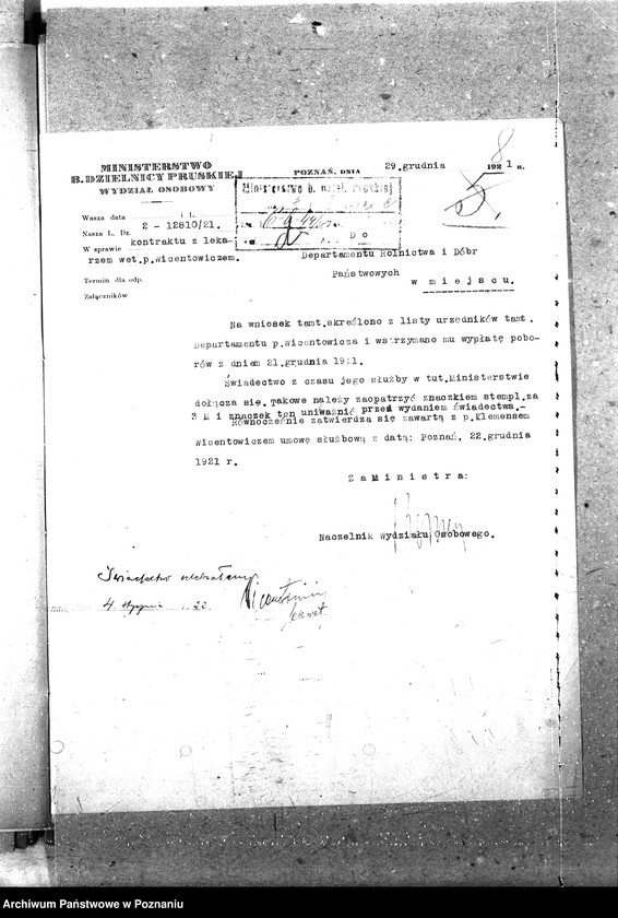 Obraz 12 z jednostki "Pow. lekarz Weterynaryjny Wolsztyn"