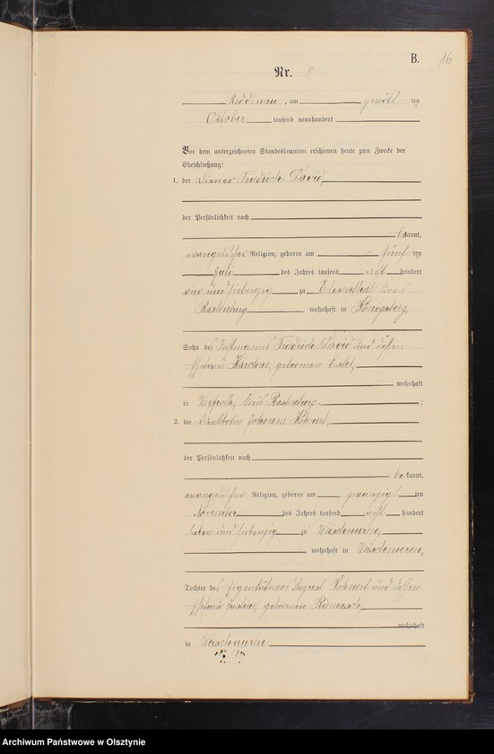 image.from.unit.number "Heiraths-Neben-Register Nr 1 - 16"