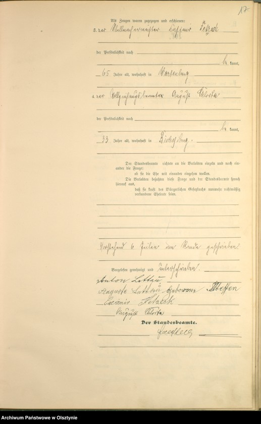 image.from.unit.number "Heiraths-Haupt-Register Nr 1 - 42"