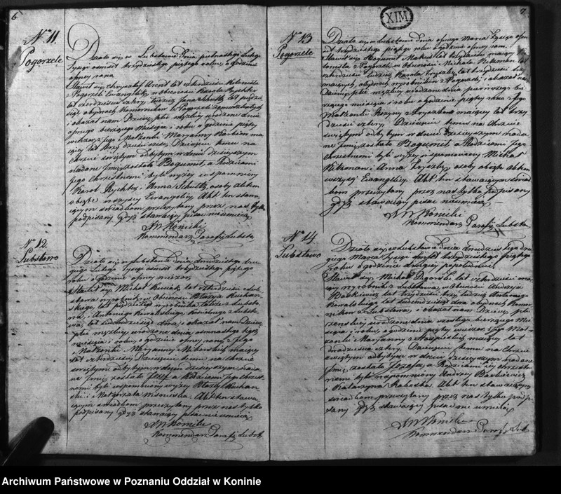 Obraz 6 z jednostki "Duplikat urodzonych, zaślubionych, zmarłych"