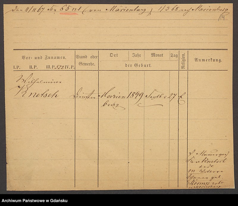 image.from.unit.number "Karty meldunkowe: Kneller - Knoblauch"