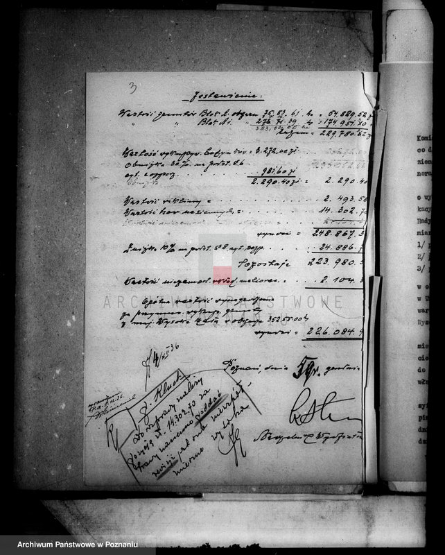 Obraz 7 z jednostki "Operat szacunkowy gruntów przymusowo wykupionych z majątku Wysoka-Mała powiatu wyrzyskiego"