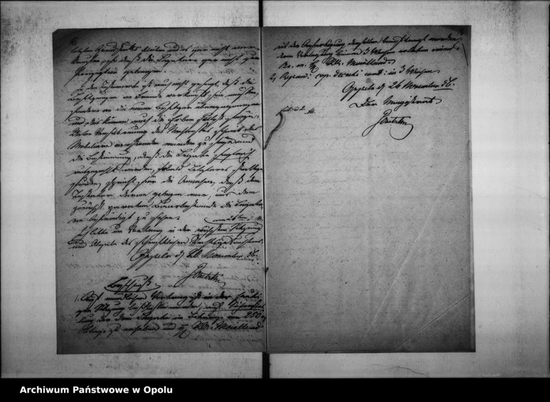 Obraz 14 z jednostki "Acta des Magistrats zu Oppeln betreffend das, von dem Vorwerksbesitzer Jacob Kalus der Katholischen Schule vermachte Legat von 100 Rtl."