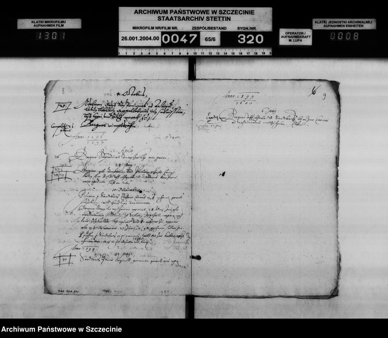 Obraz 9 z jednostki "Karsten v. Köller S.A. zu Kantreck / Katherina geb. V. Paulsdorf, Witwe Eggerts v. Kleist zu Kantrack, dann Gattin Joachims v. Kleist zu Nemrin: Herausgabe dr zu Kantreck gehörigen Urkunden, Siegel, Register, Wafen u.a. Vol.I."