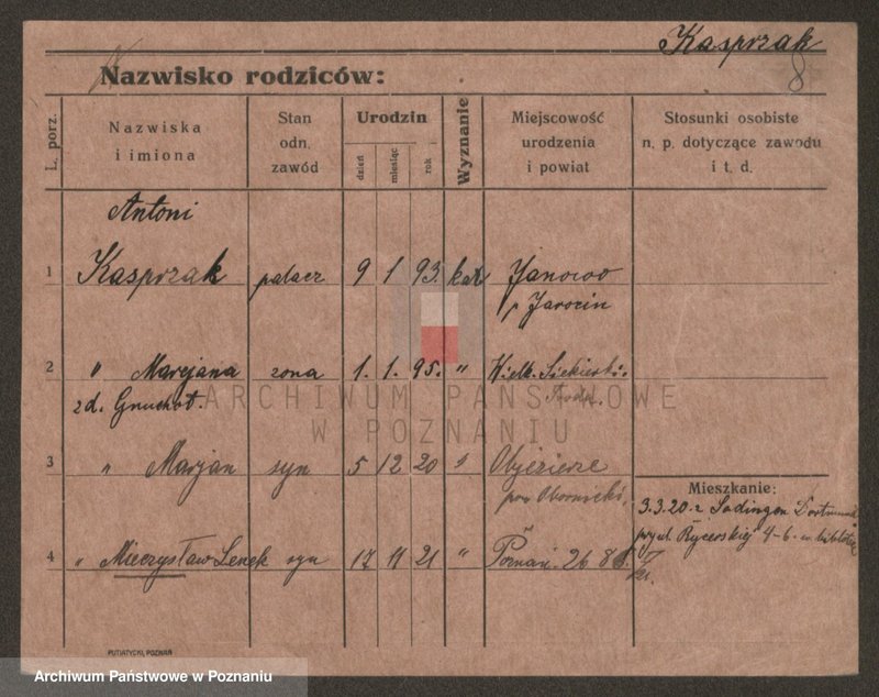 Obraz 8 z jednostki "Kasprzak - Kastenmüller"