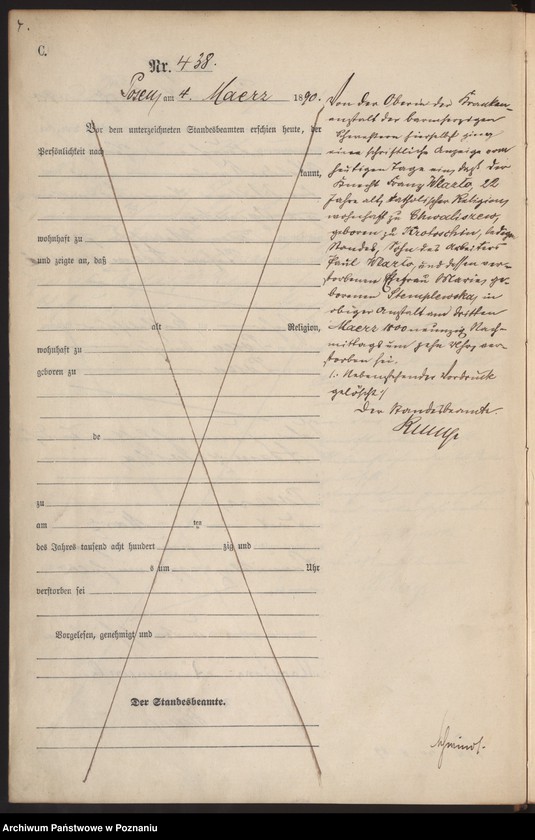 Obraz 7 z jednostki "Księga zgonów t. II"