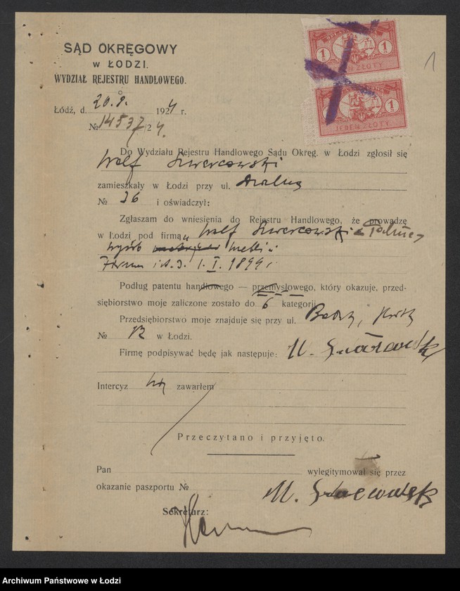 image.from.unit.number "Wolf Szwarcowski "Palma"- wyrób mebli"