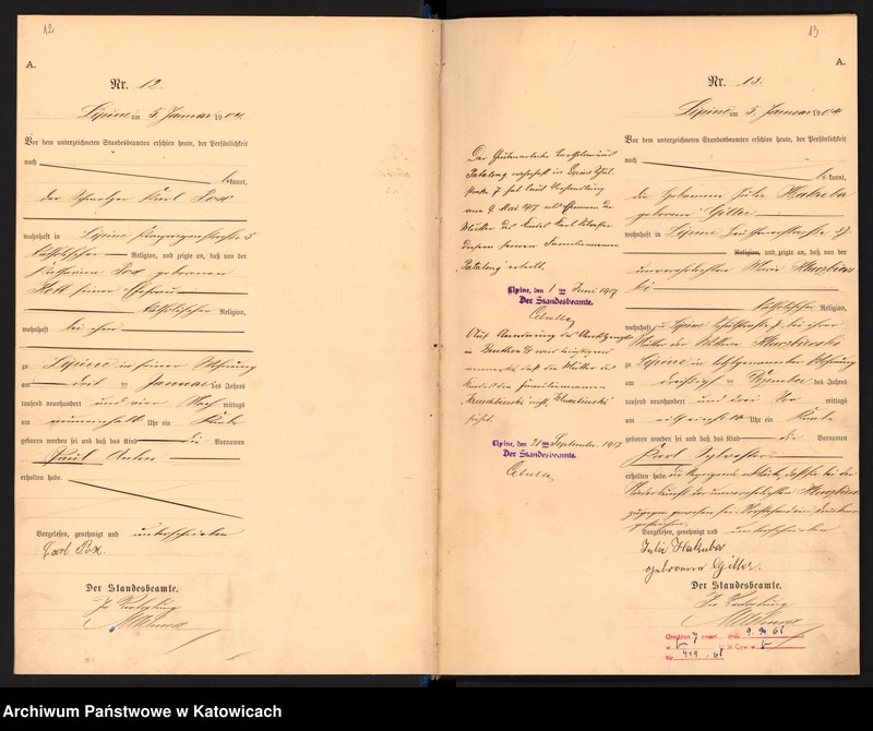 image.from.unit.number "Księga urodzeń T.1 nr 1-595"