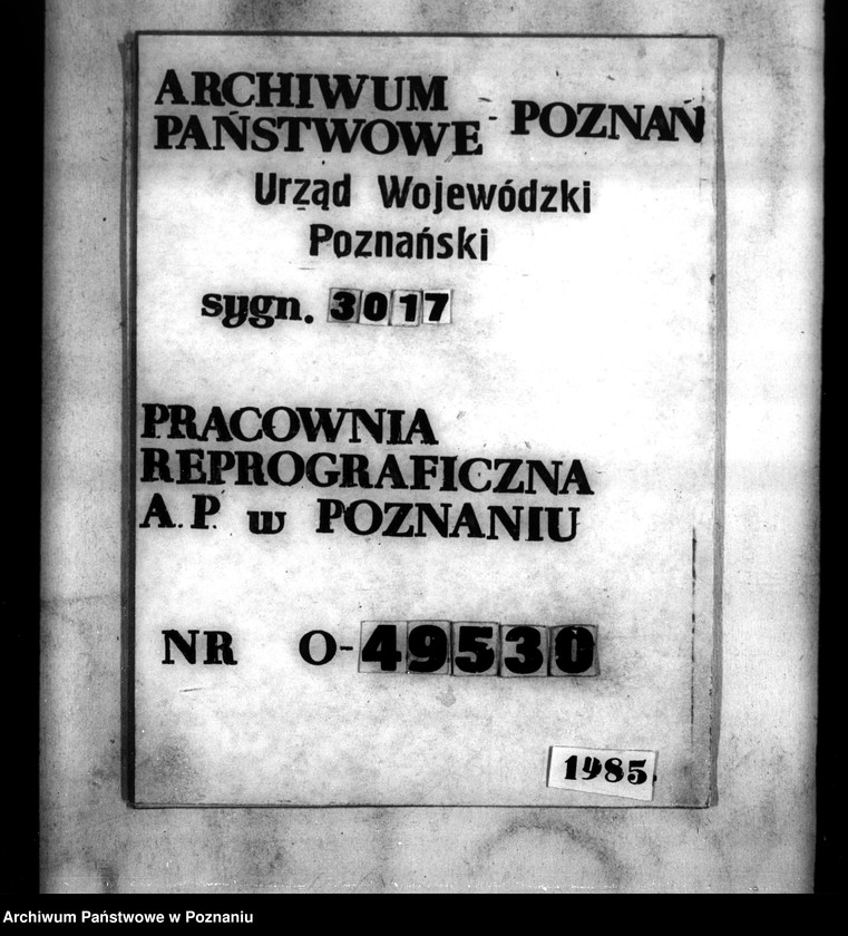 Obraz 1 z jednostki "Majątek Łobżenice powiatu wyrzyskiego odprawy z art. 44 ustawy o wykonaniu reformy rolnej"