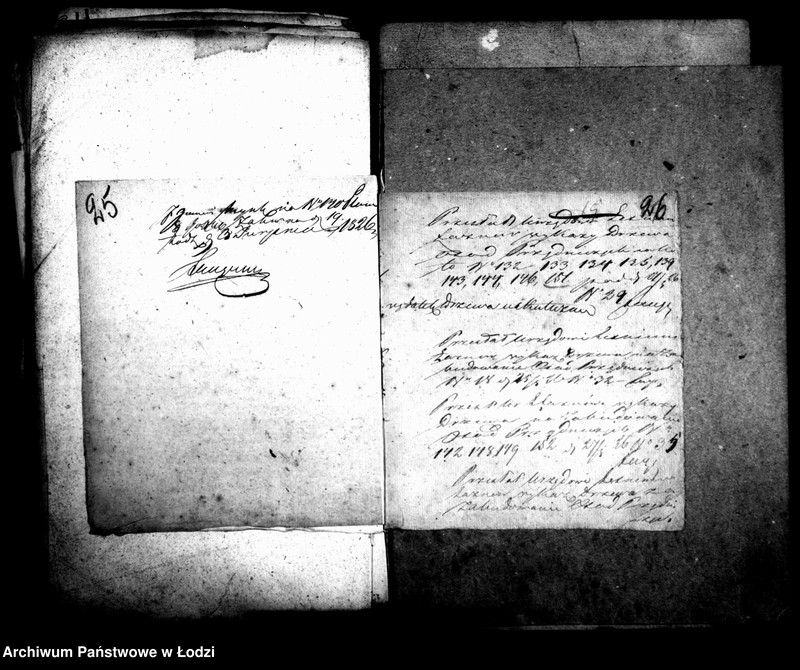 Obraz 20 z jednostki "Akta tyczące się budowy domów przez prządków"