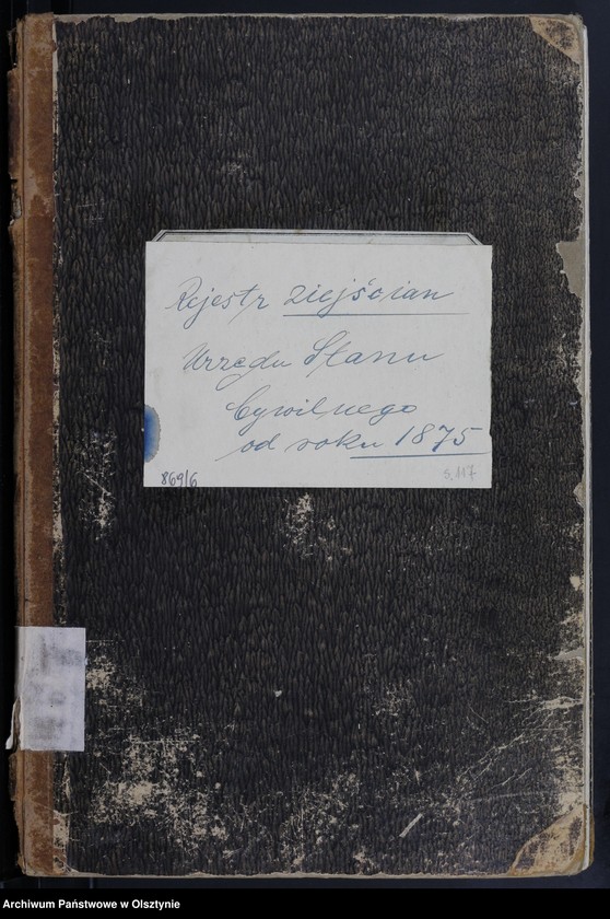 image.from.unit.number "Haupt-Sterbe-Register Nr 1 - 115"