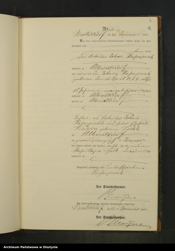 image.from.unit.number "Sterbe-Neben-Register Nr 1 - 27"