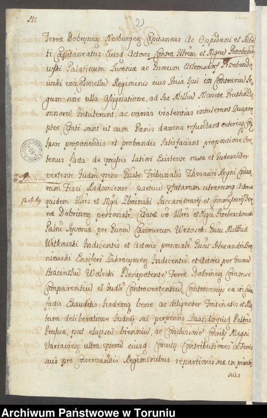 image.from.unit.number "Zboińscy Jakób - akta procesowe, manifestacje, kontrakty, dekrety"