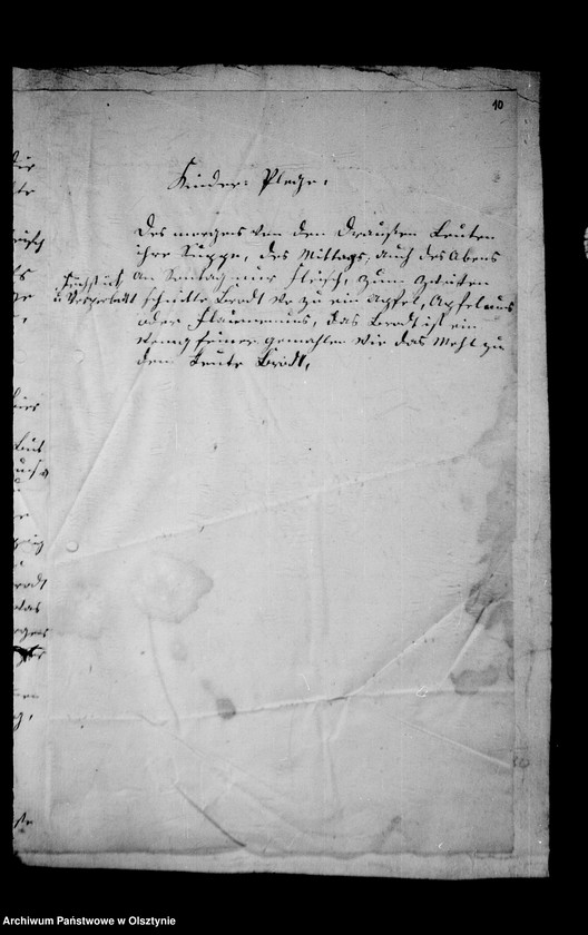 image.from.unit.number "/Instruktionen für das Schlosspersonal verfasst von Pauline u. von Anna, Gfinnen v. Lehndorff u. a./"